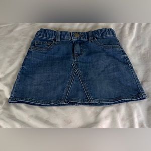 Gap girls denim skirt